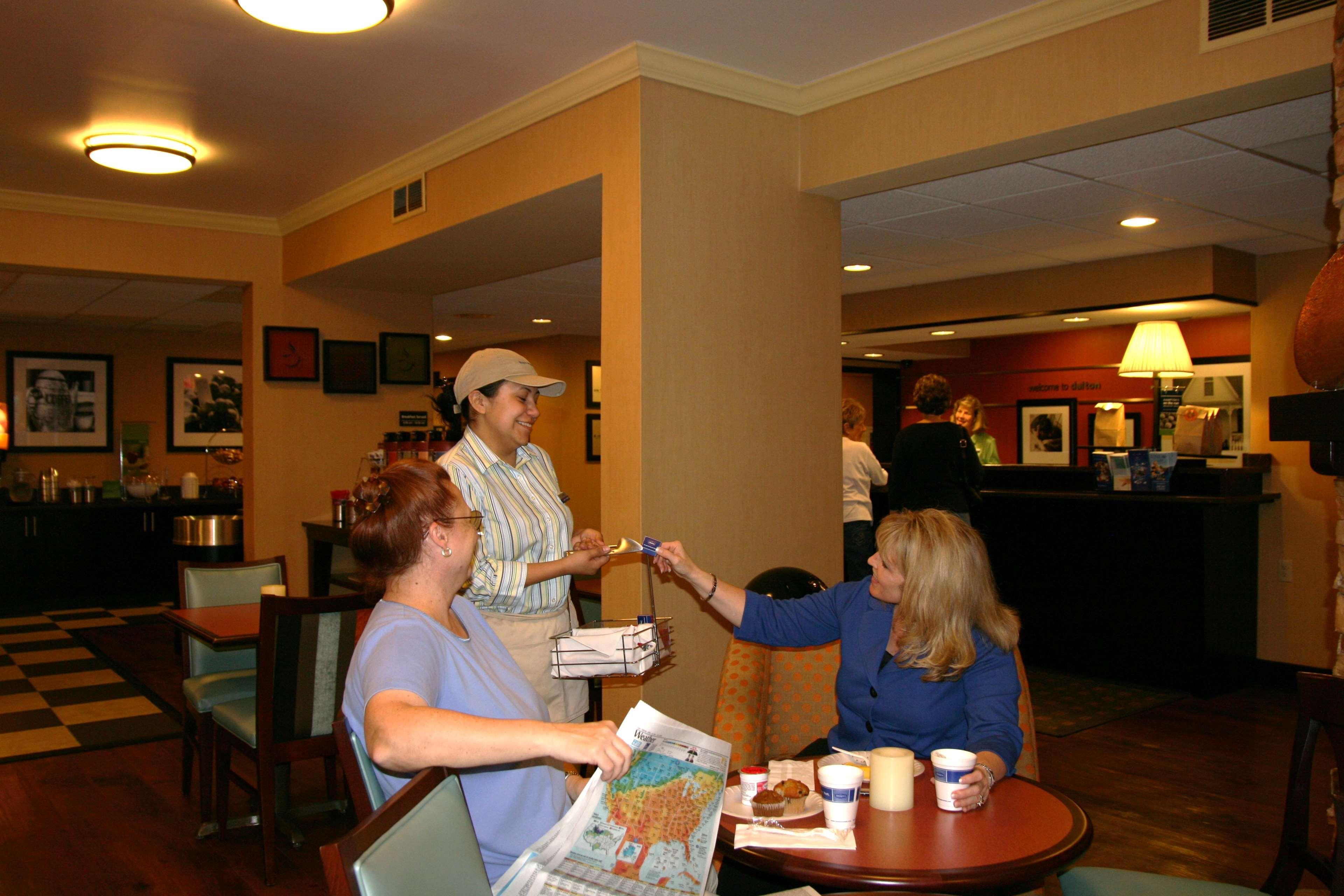 Hampton Inn Dalton Εστιατόριο φωτογραφία